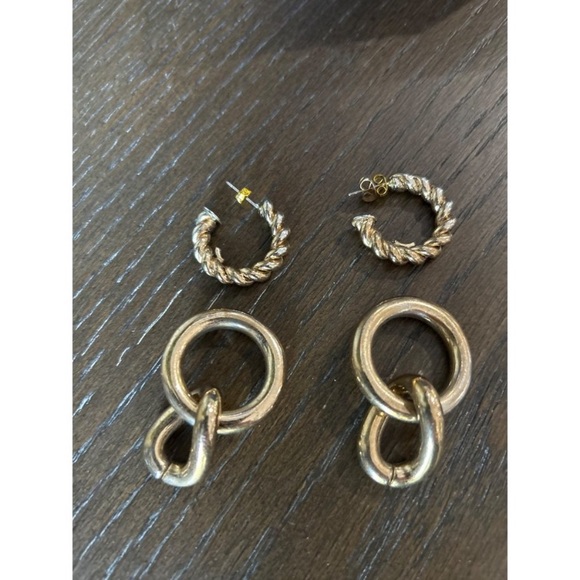 Dannijo Gold Louisa Earrings - Picture 2 of 4